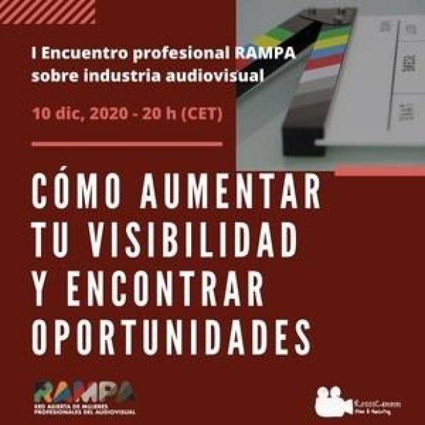 RAMPA organiza cinco sesiones profesionales gratuitas para contribuir a la formación de las mujeres en el sector audiovisual